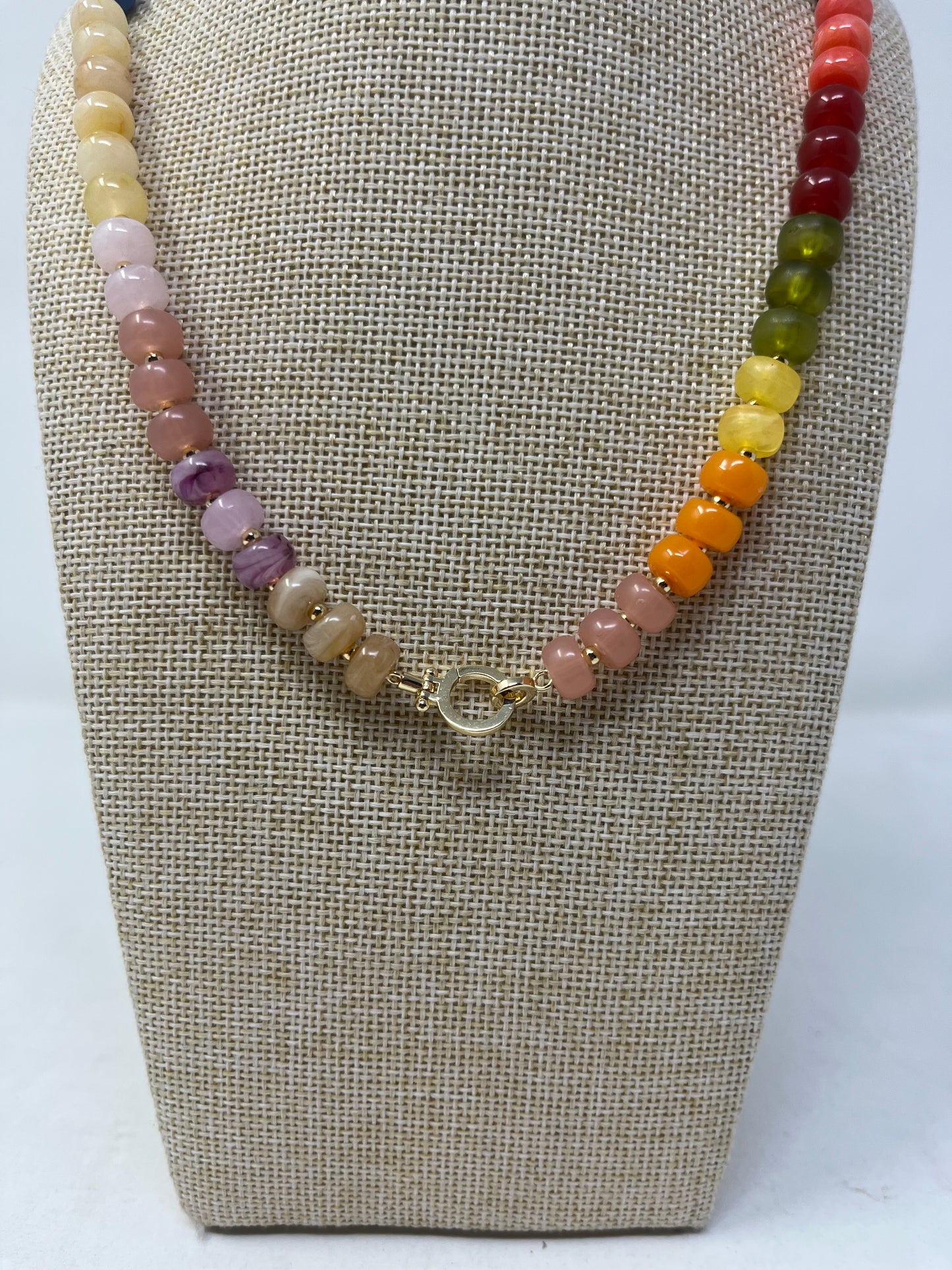 Multicolored Bead Necklace