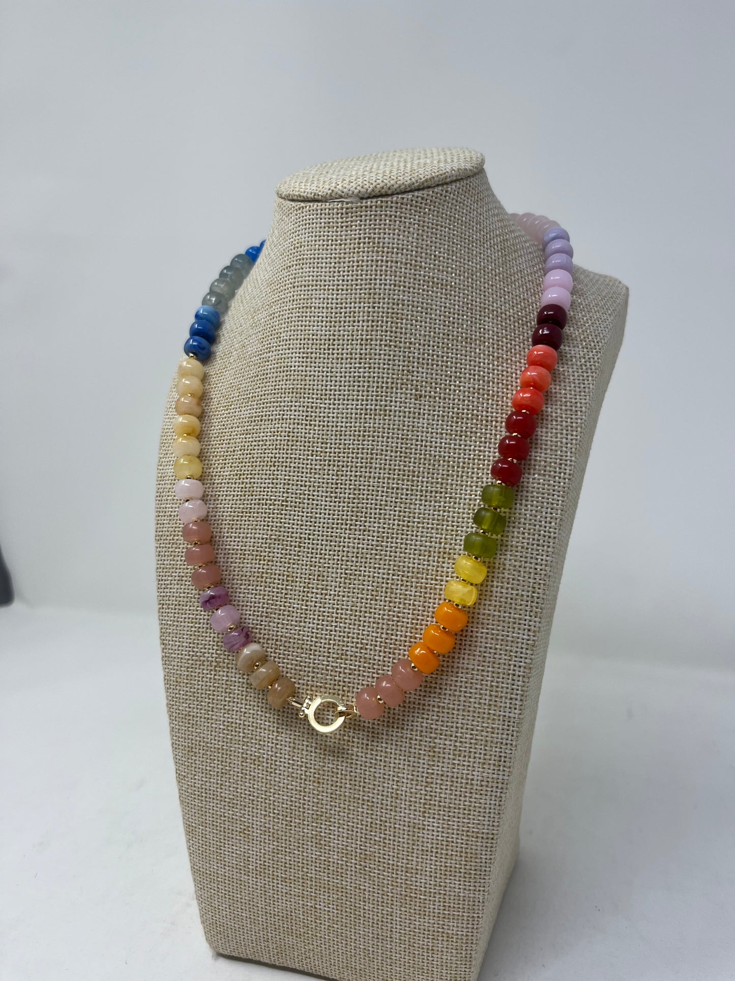Multicolored Bead Necklace