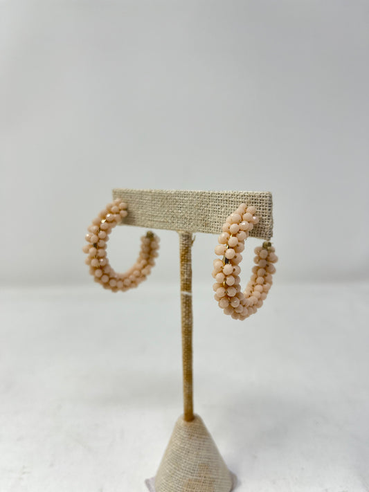 Bubble Peach Earrings
