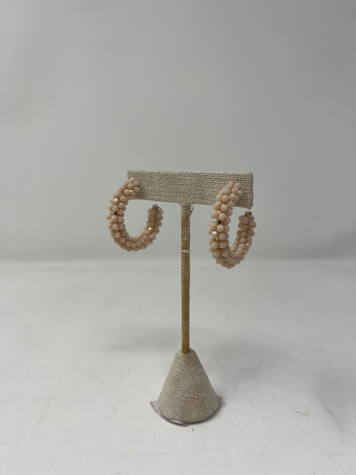 Bubble Peach Earrings