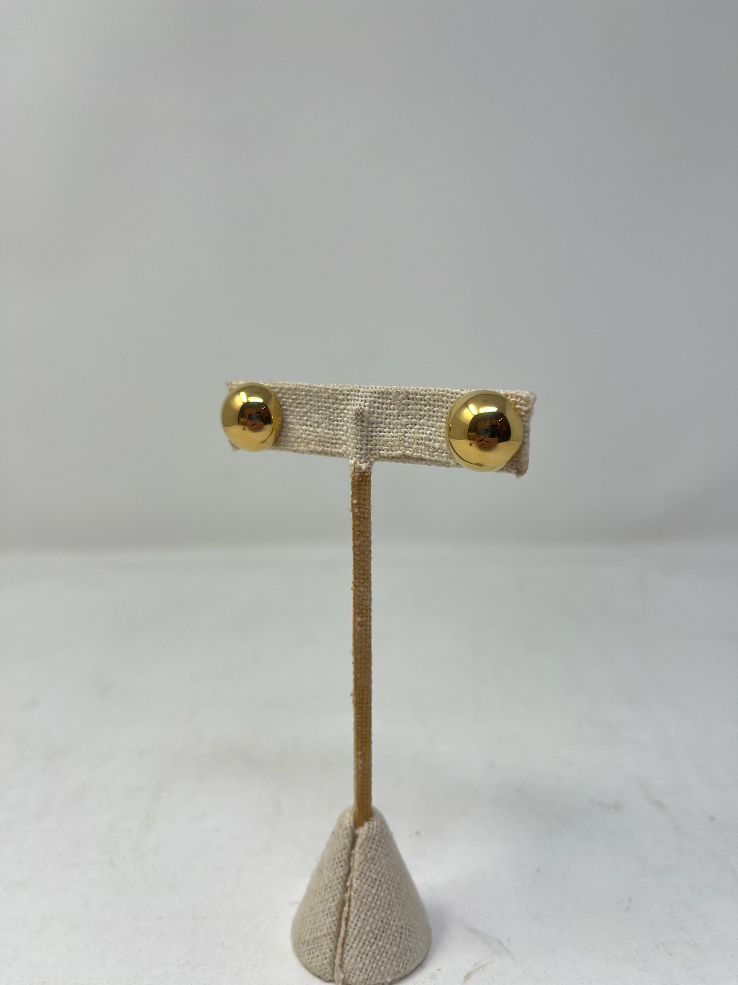 Golden Stud Earrings