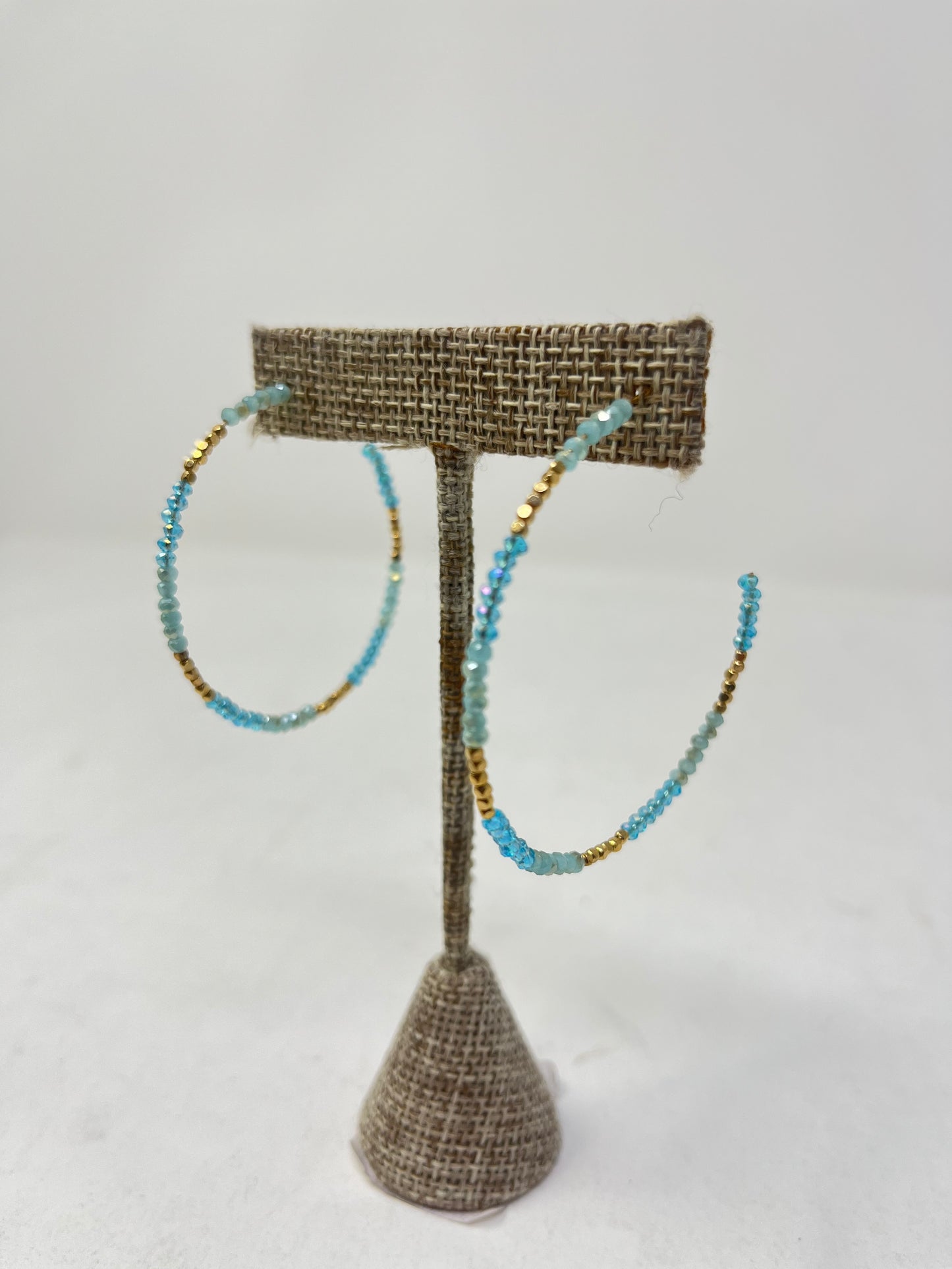 Sea Breeze Hoop Earrings