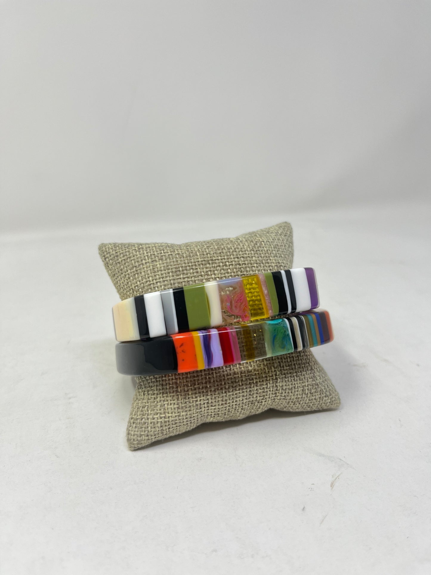 Multi-colored Bangle Bracelet