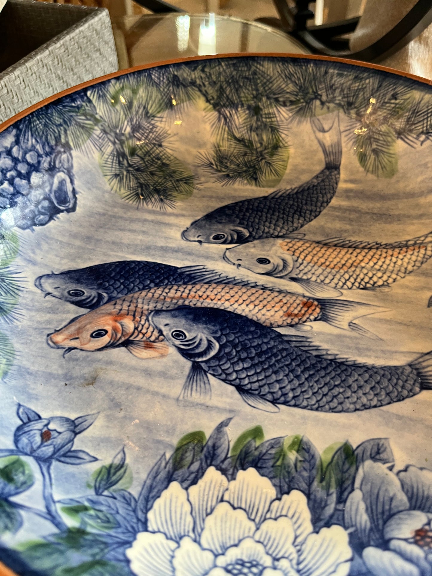 Koi Fish Plate