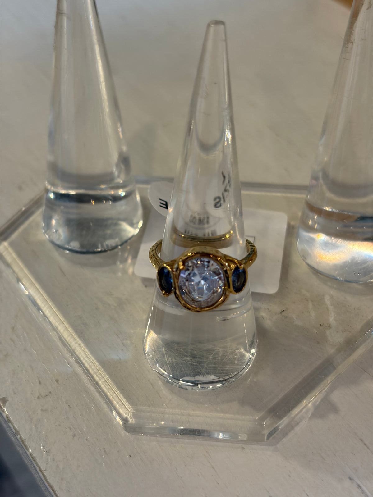 Gold Trio Statement Ring