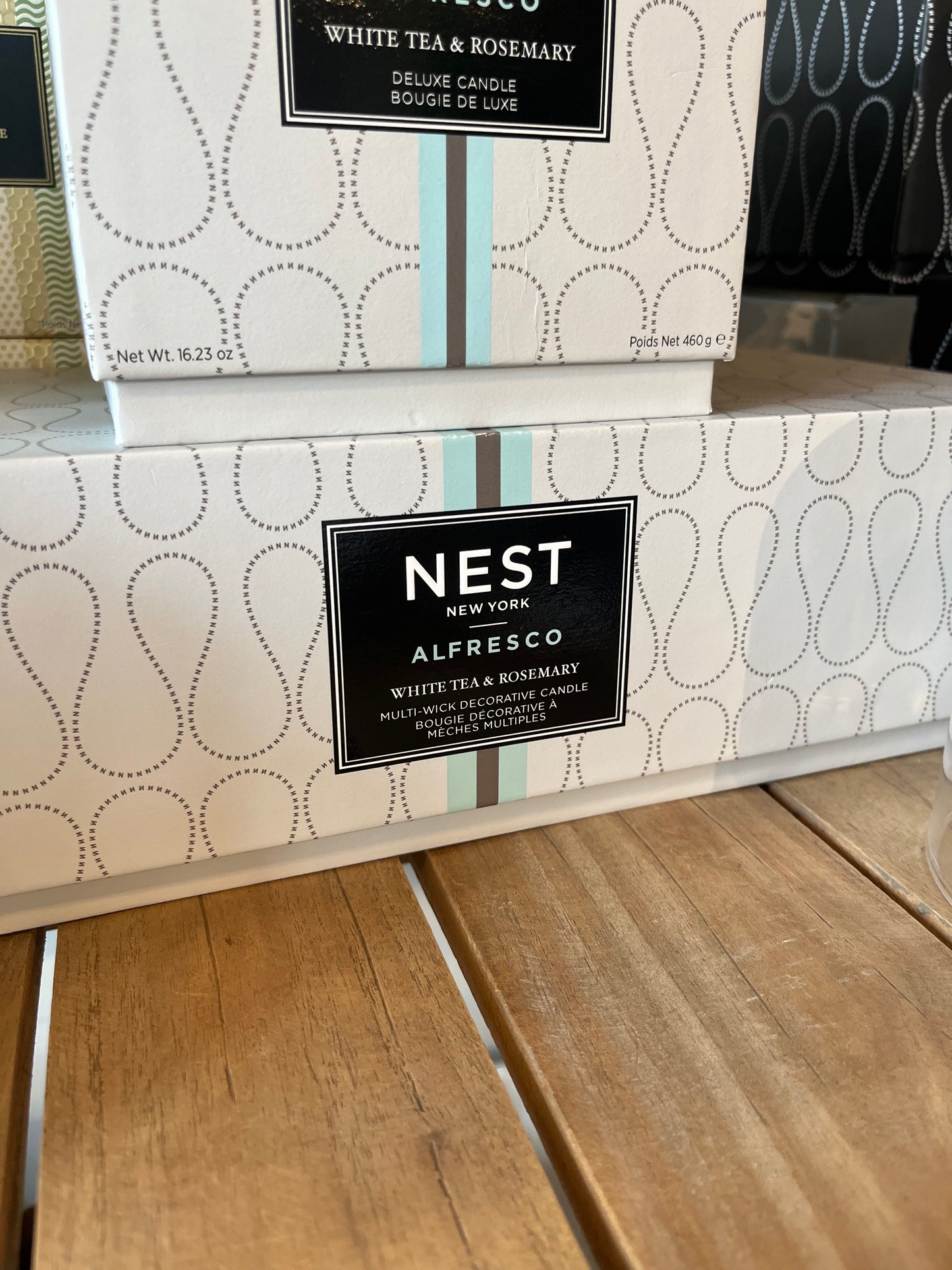 NEST White Tea & Rosemary Alfresco Multi-Wick Decorative Candle