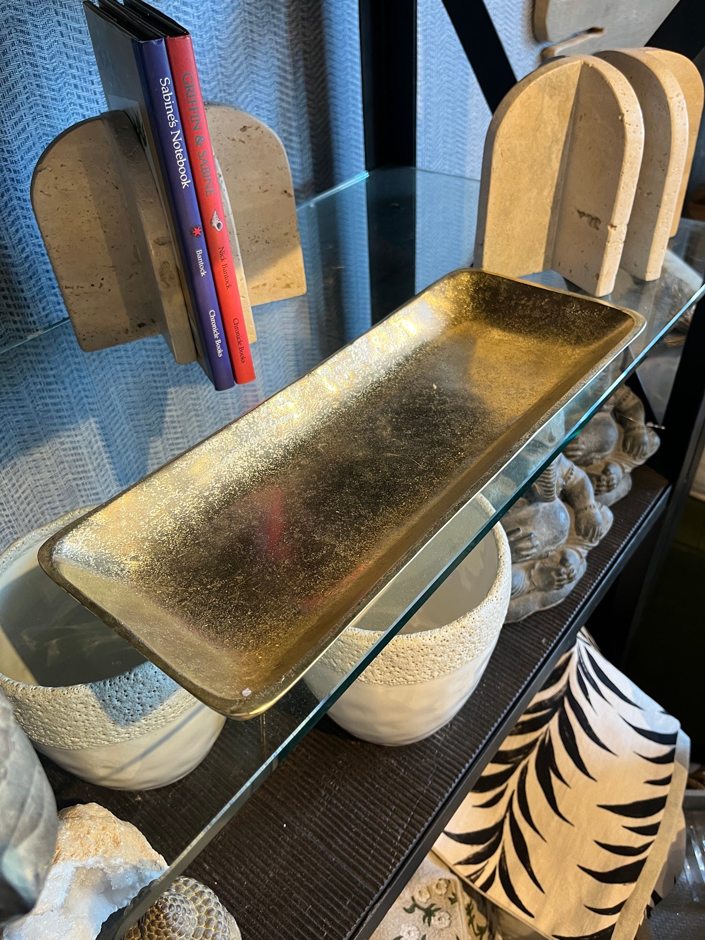 Golden Glimmer Tray