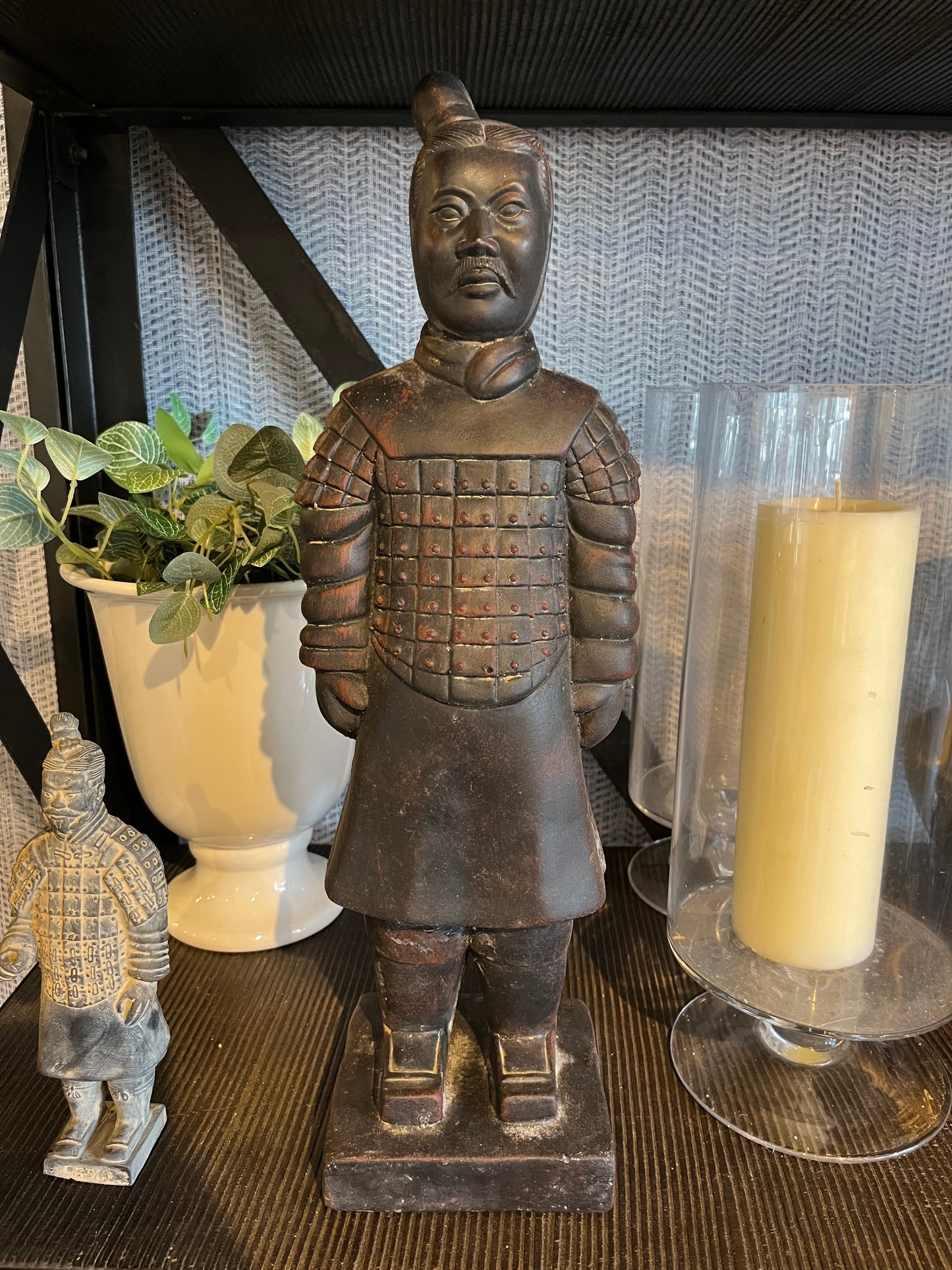 Large Antique Soldier Statue