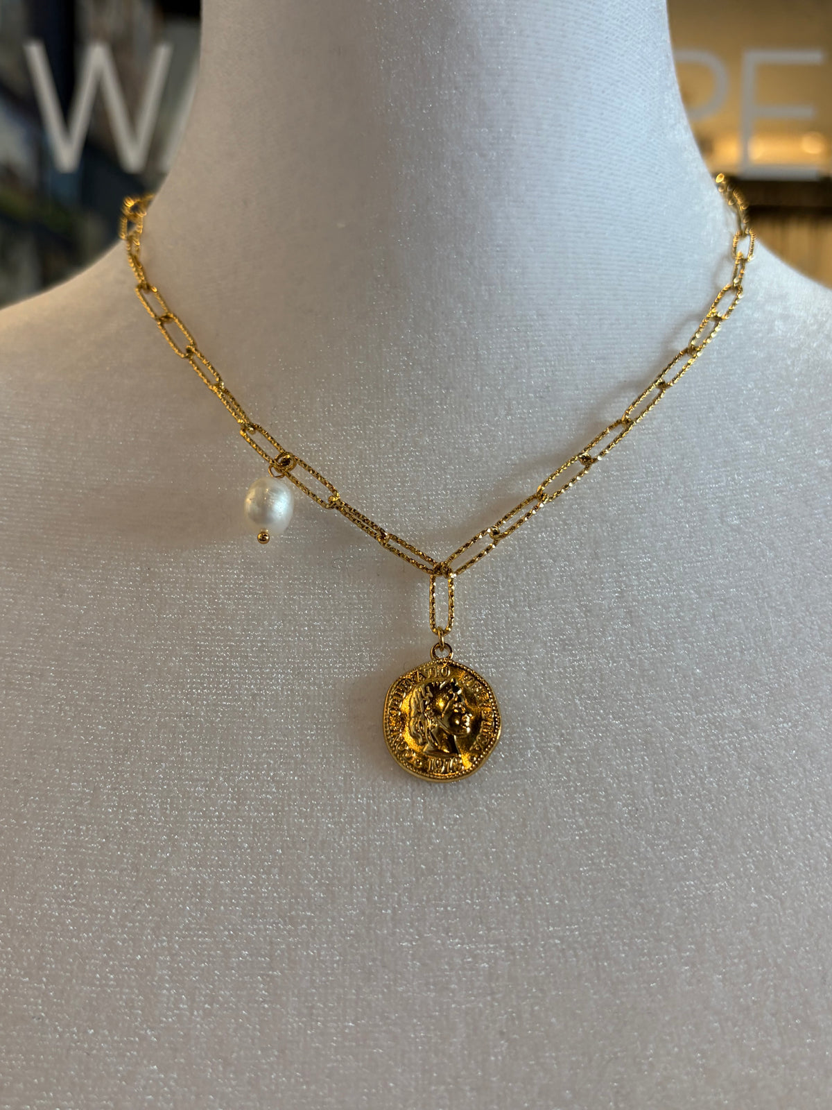 Coin Chain Necklace