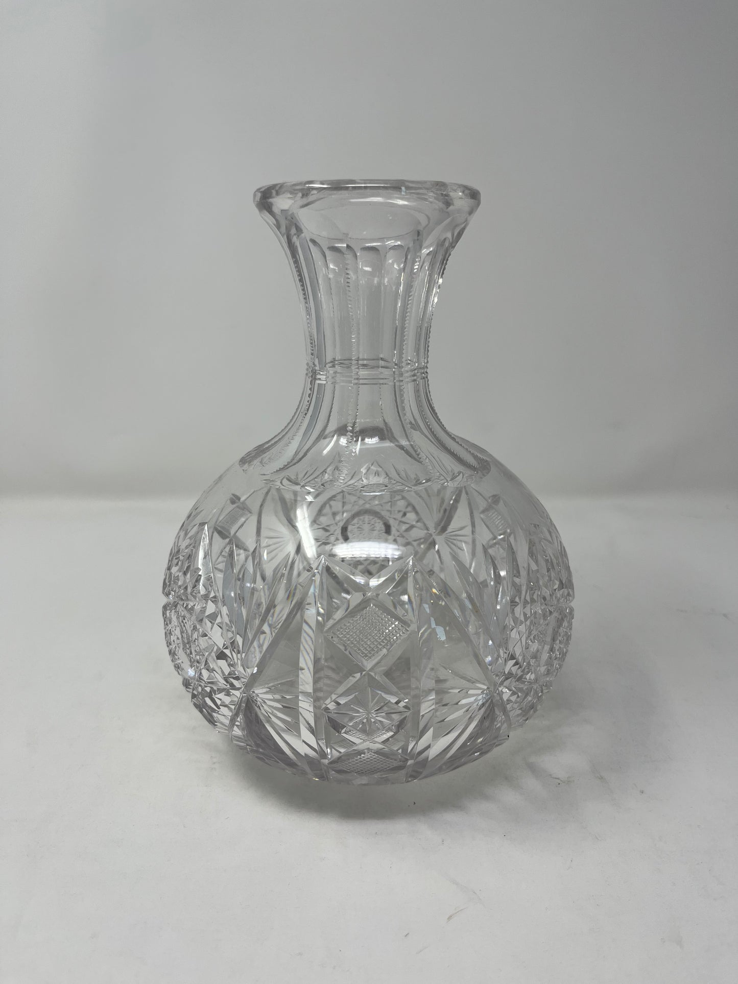 Crystal Bloom Glass Vase