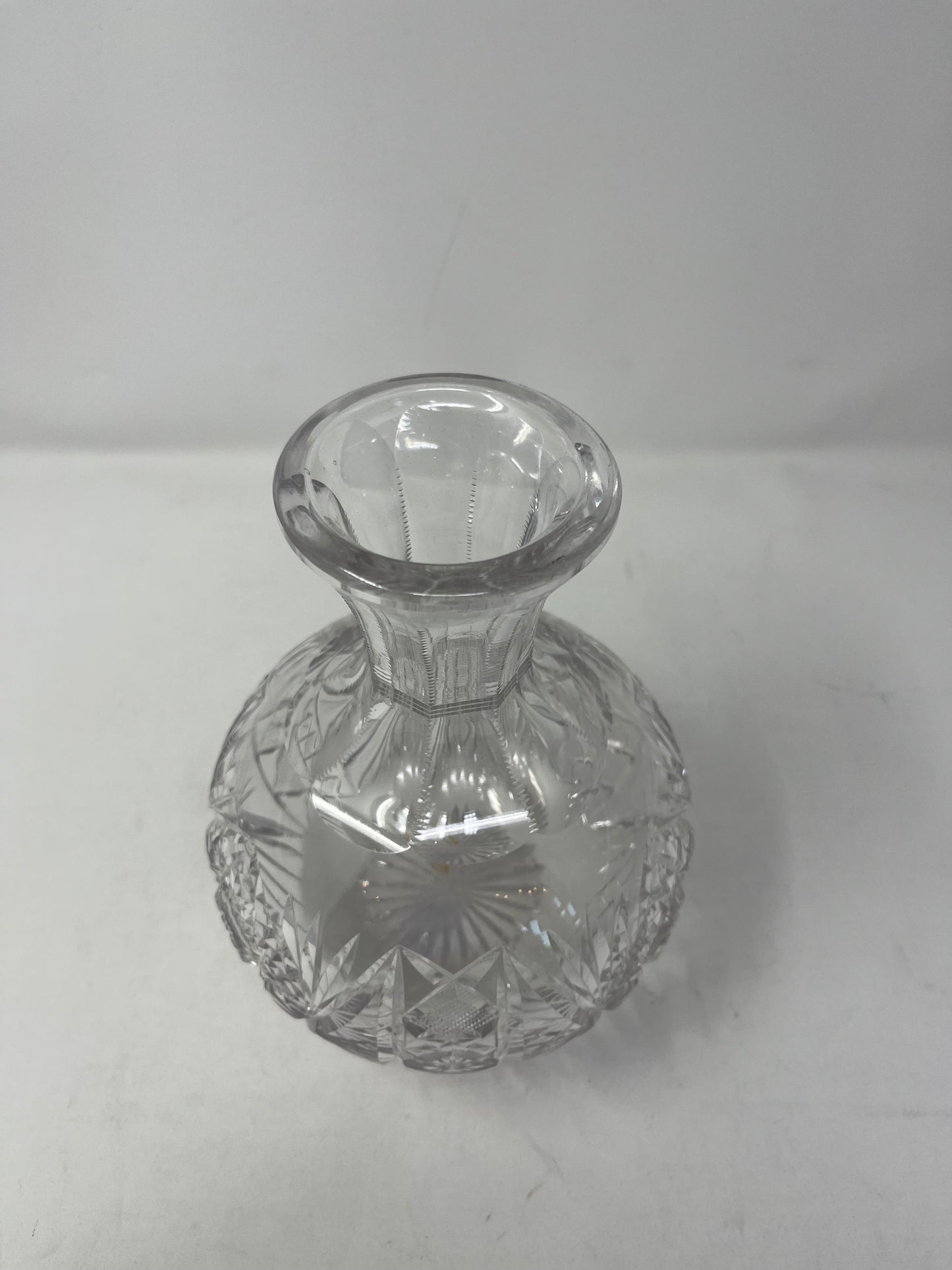 Crystal Bloom Glass Vase