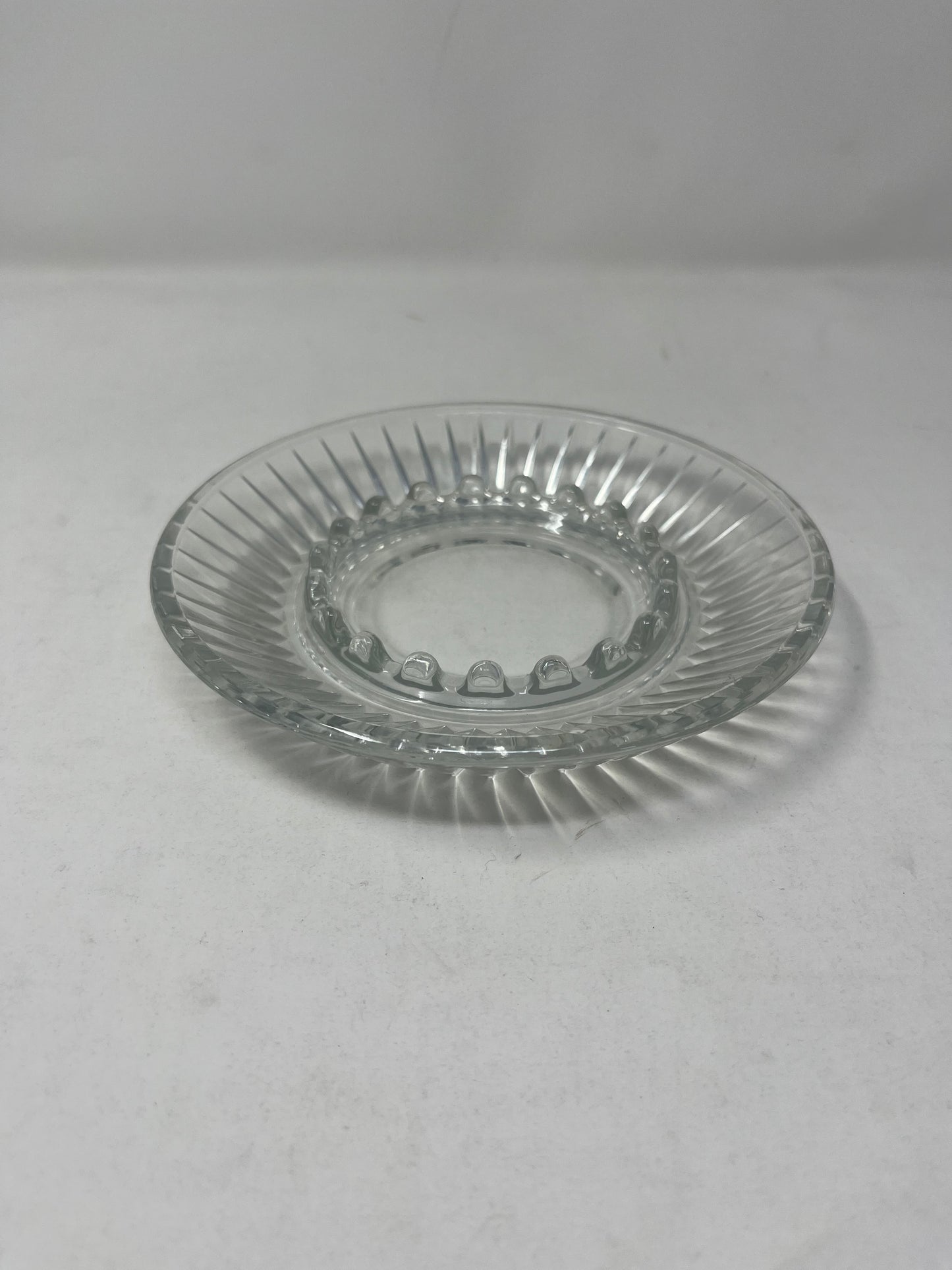 Sunburst Glass Plate