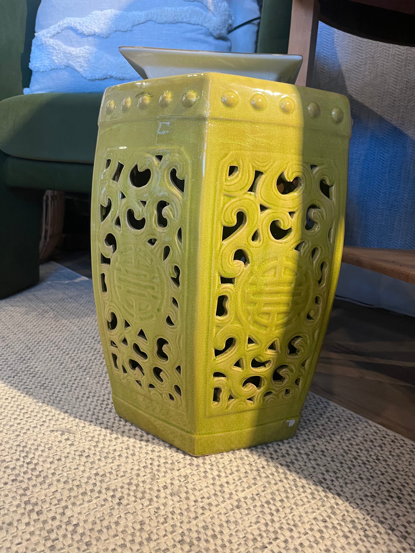 Jade Garden Stool