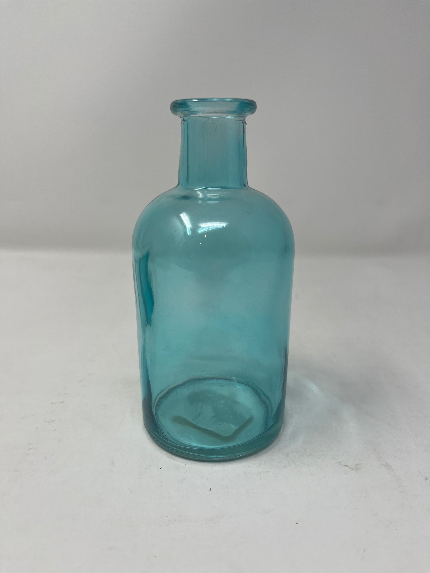 Blue Sea Glass Flower Holder