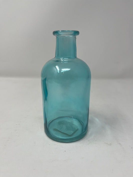 Blue Sea Glass Flower Holder