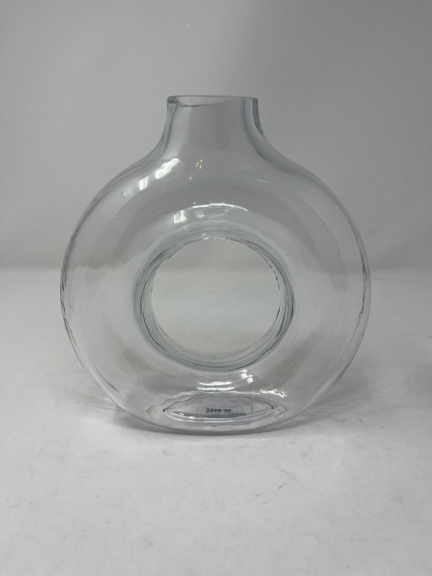 Clear Halo Glass Vase