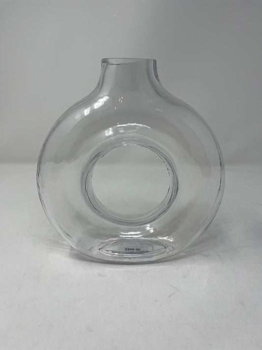 Clear Halo Glass Vase