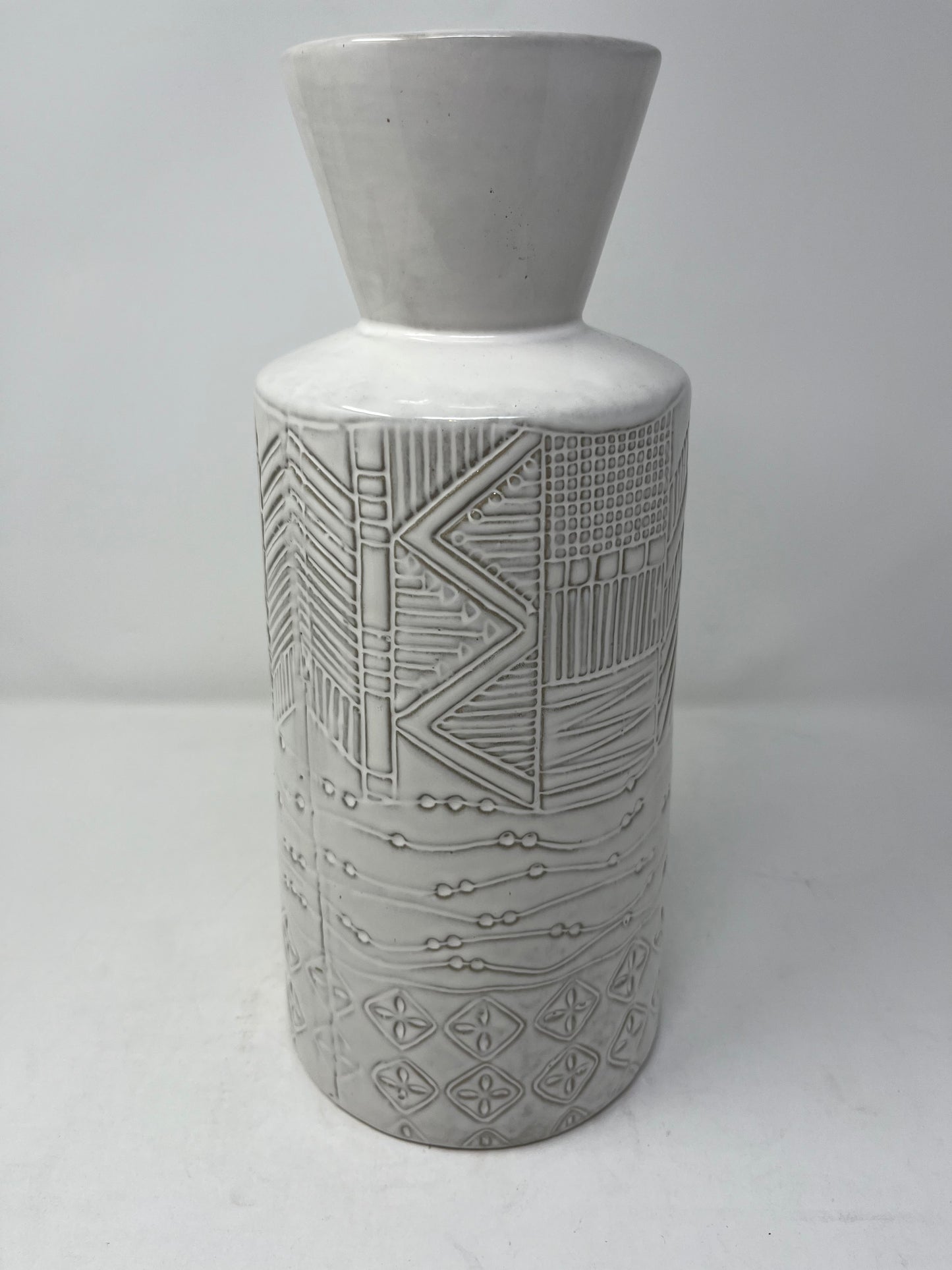 Desert Script Ceramic Vase