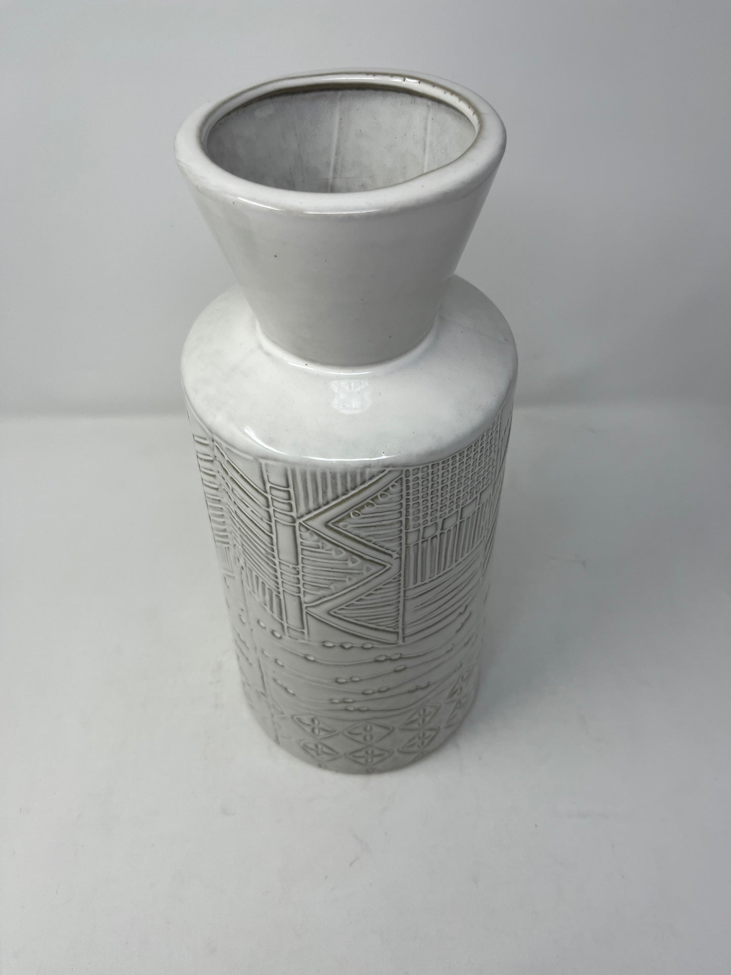 Desert Script Ceramic Vase