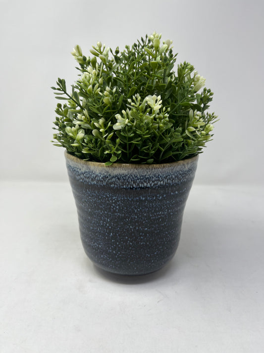 Moonlit Pour Ceramic Vase