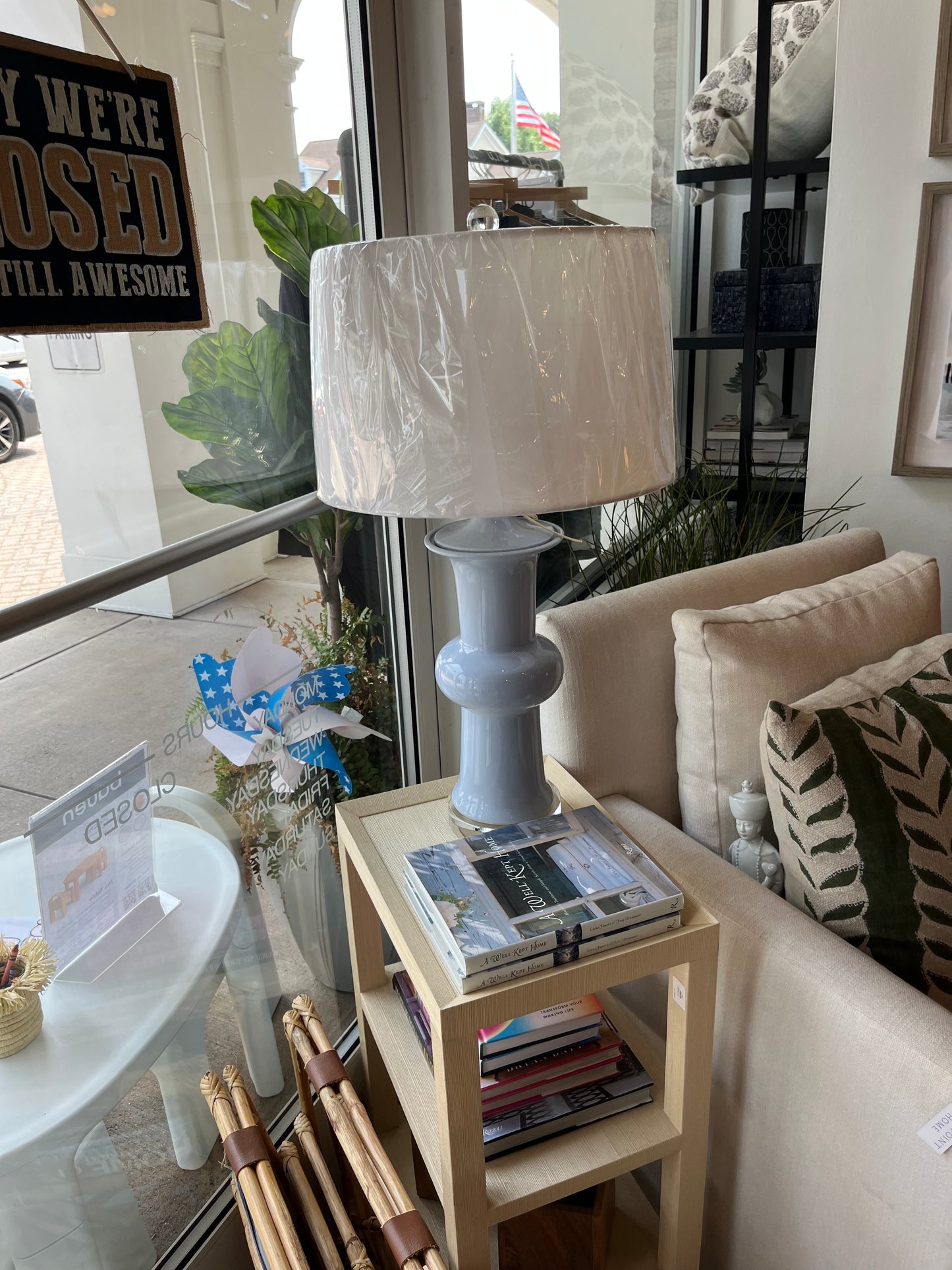 Lilac Mist Lamp