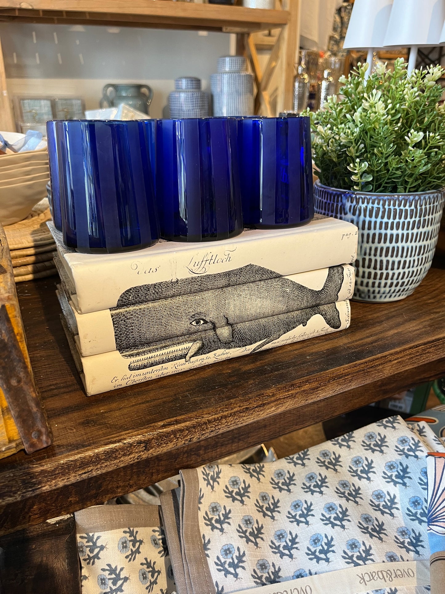 Decorative Whale Book Set