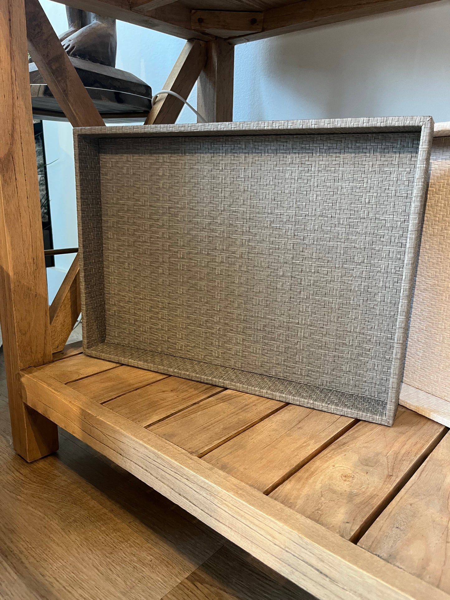Woven Luxe Tray