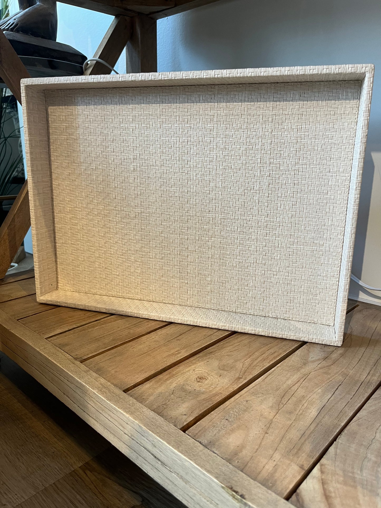 Woven Luxe Tray