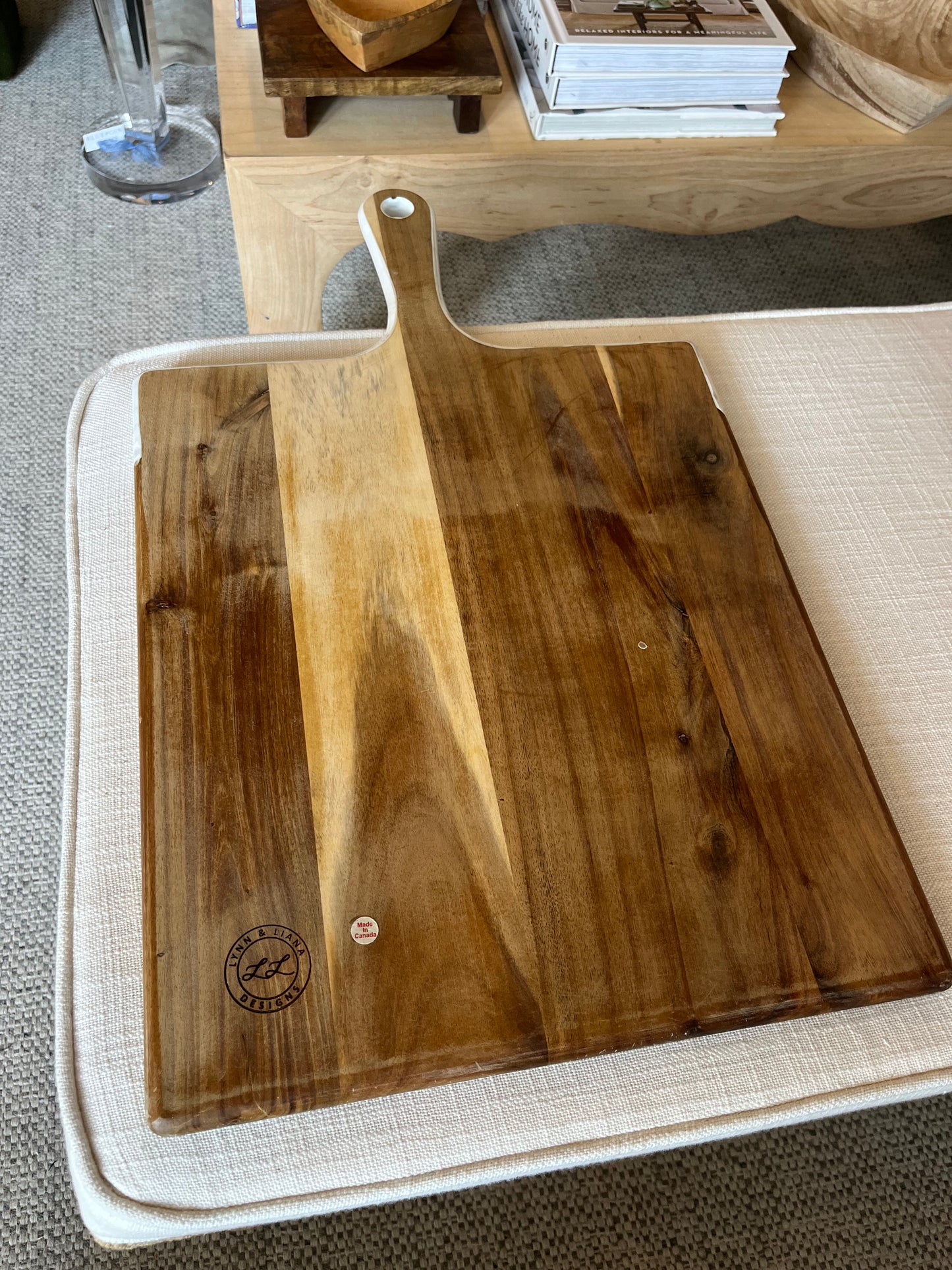 The Marbled Shore Cutting Board
