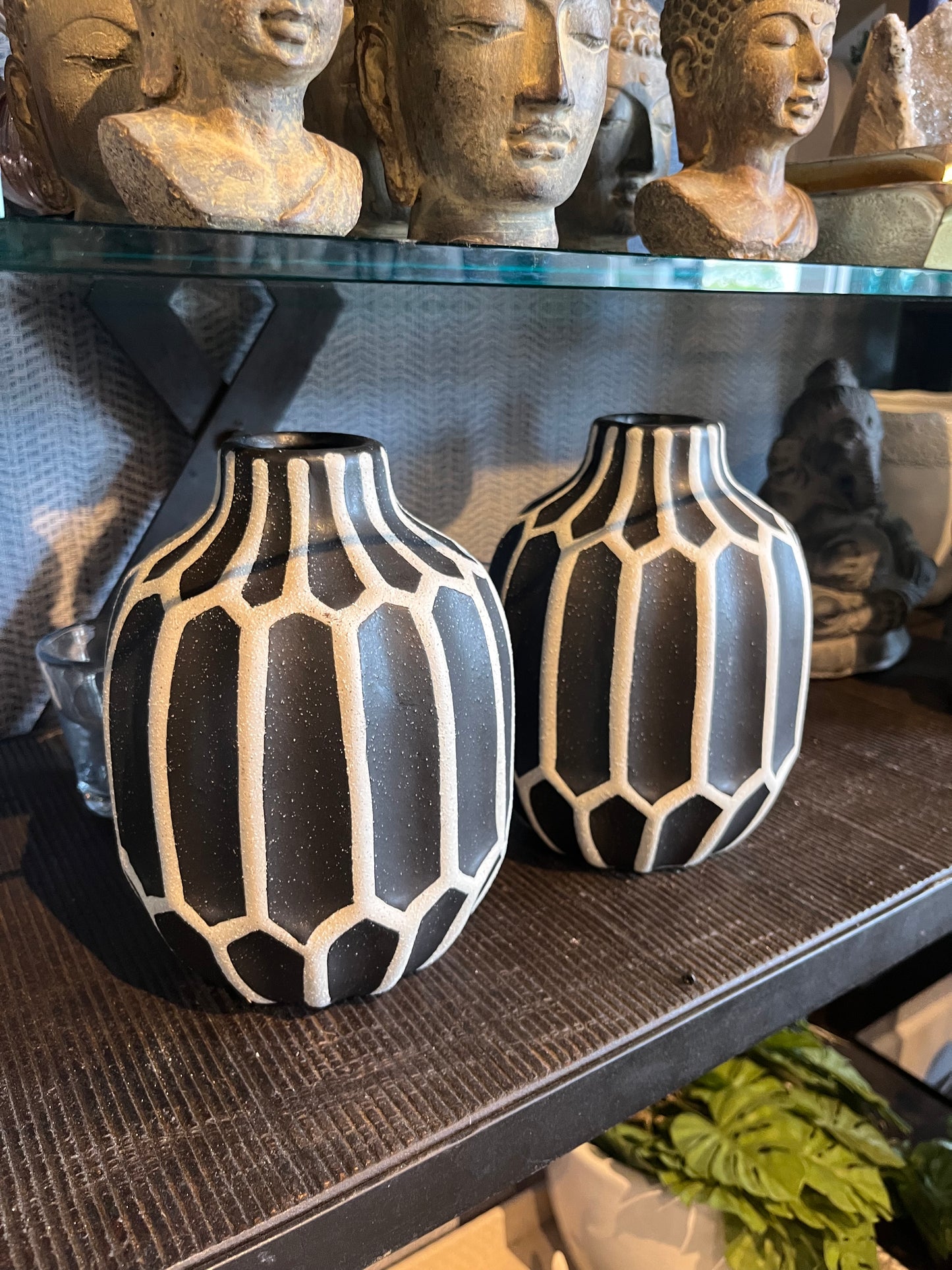 Ivory Web Vase