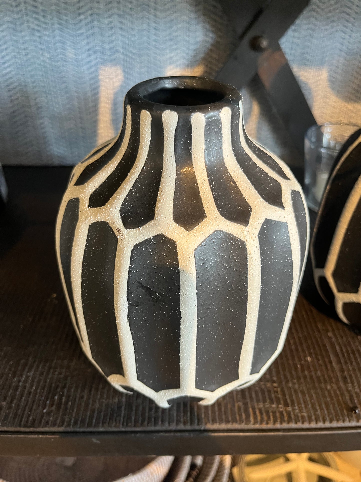 Ivory Web Vase
