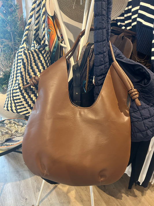 Leather Knot Bag