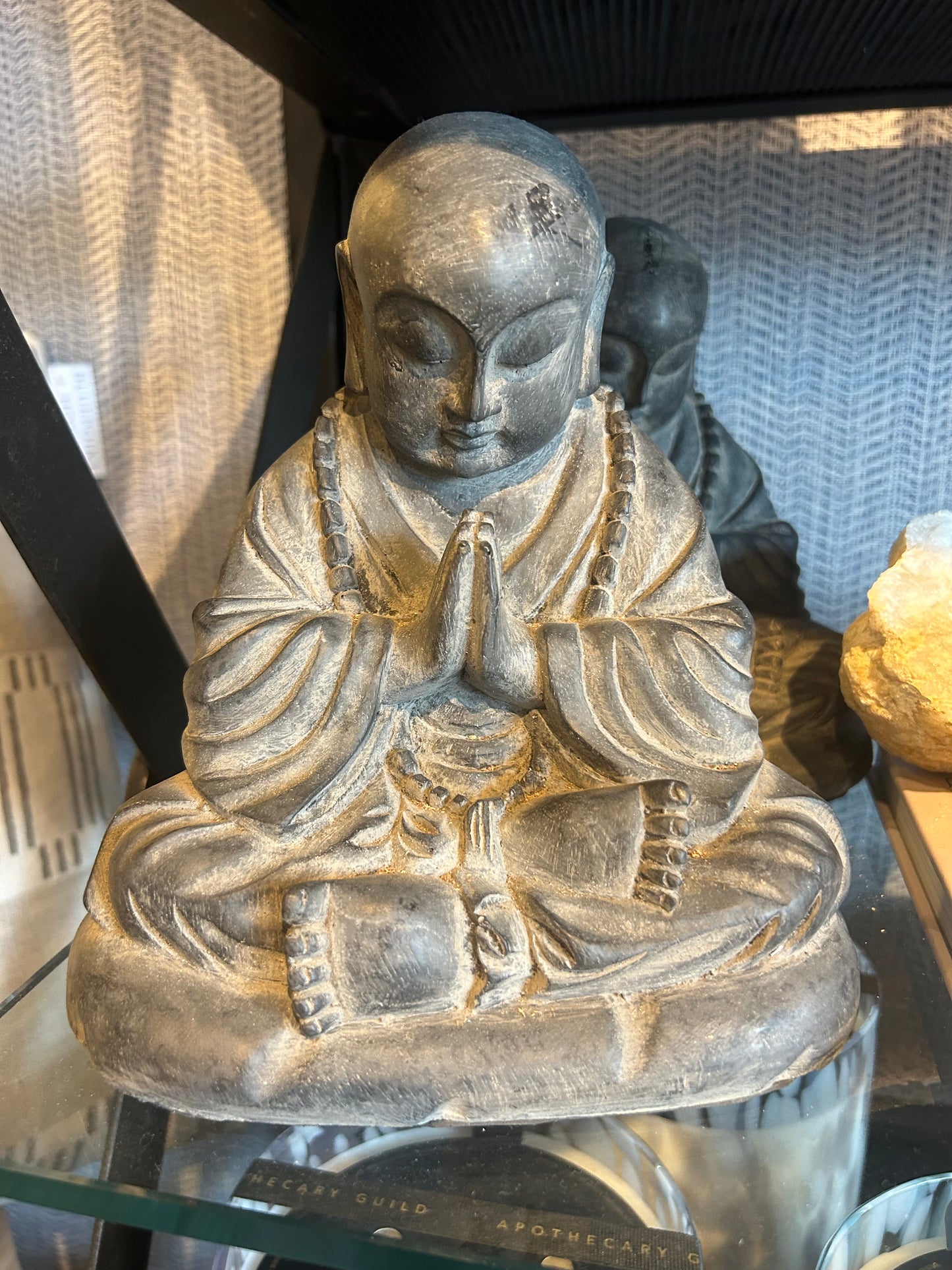 Sitting Buddha with Prayer Hands