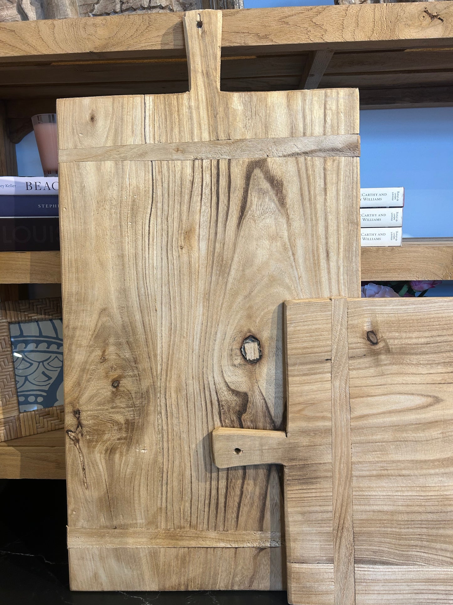 Raw Wood Rectangular Platter