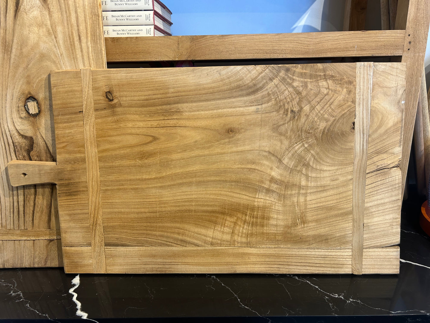 Raw Wood Rectangular Platter
