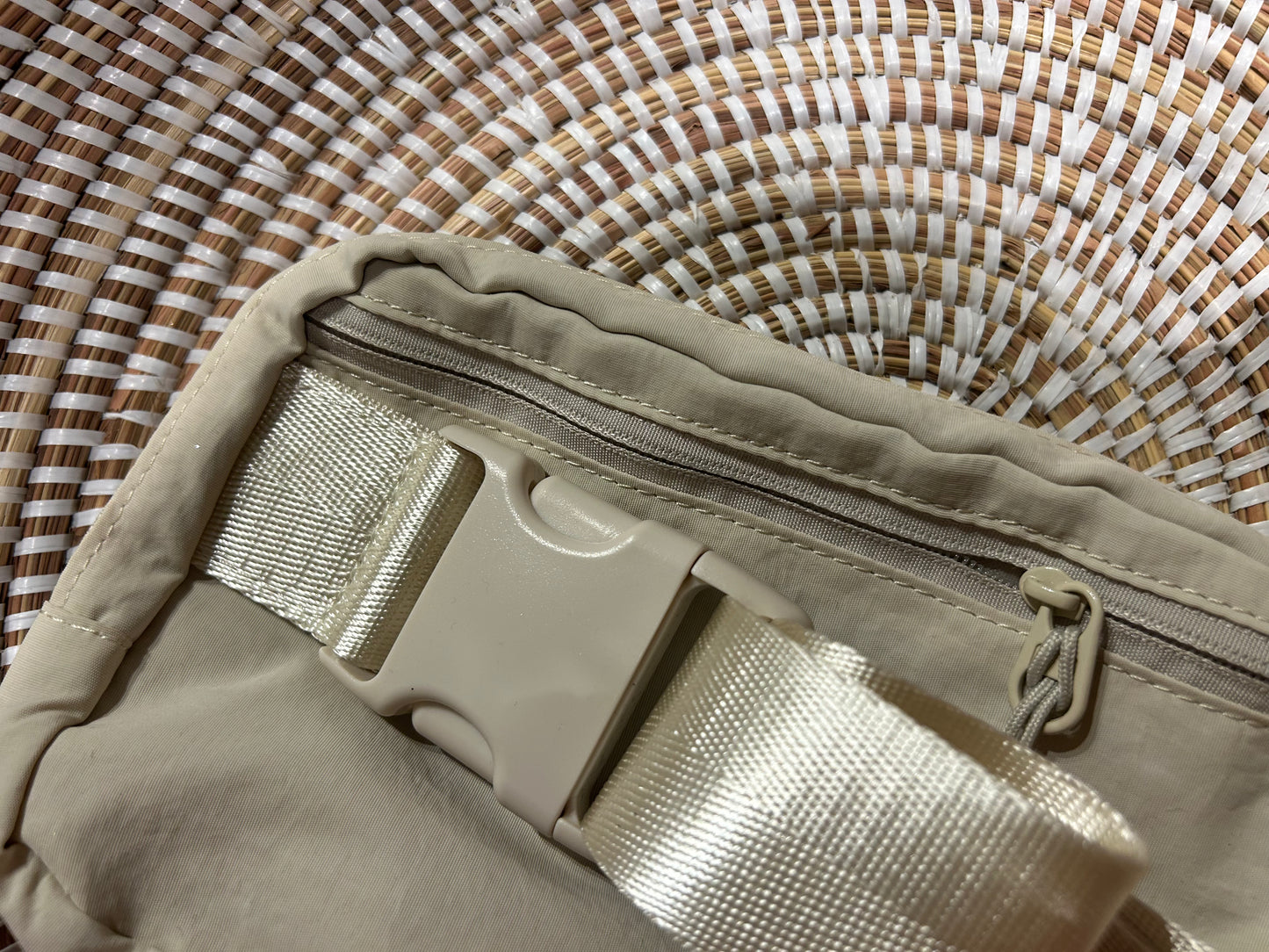 Belted Small Nylon Crossbody