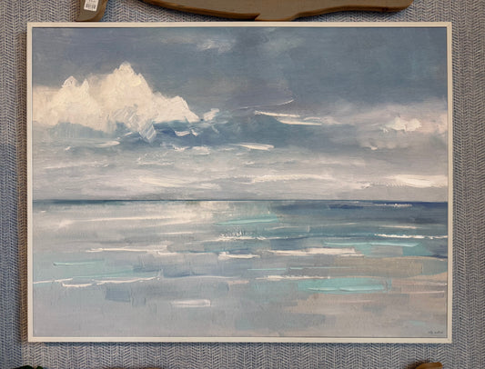 Abstract Beach Day Print