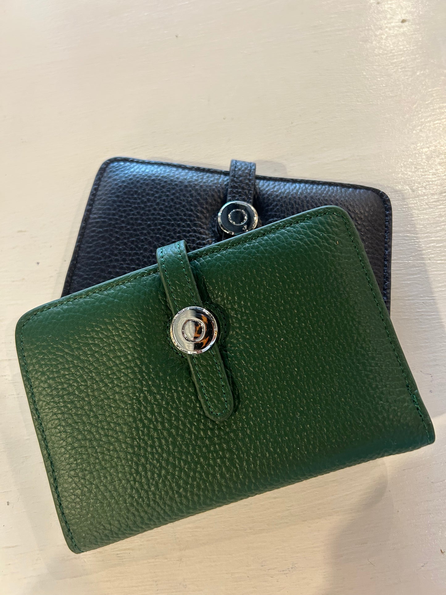 Textured Leather Wallet