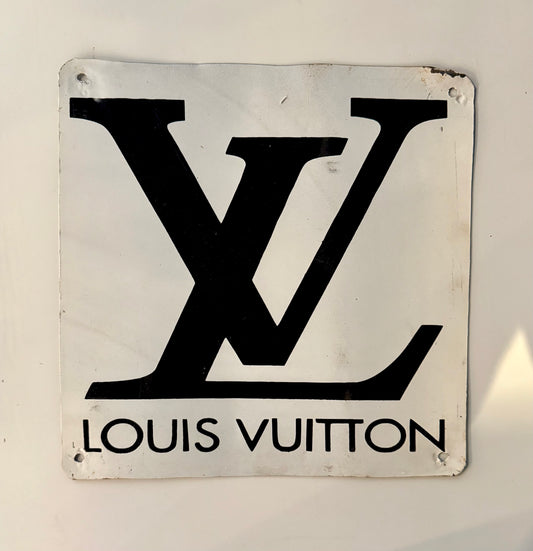 Vintage Luxury Fashion Metal Signs