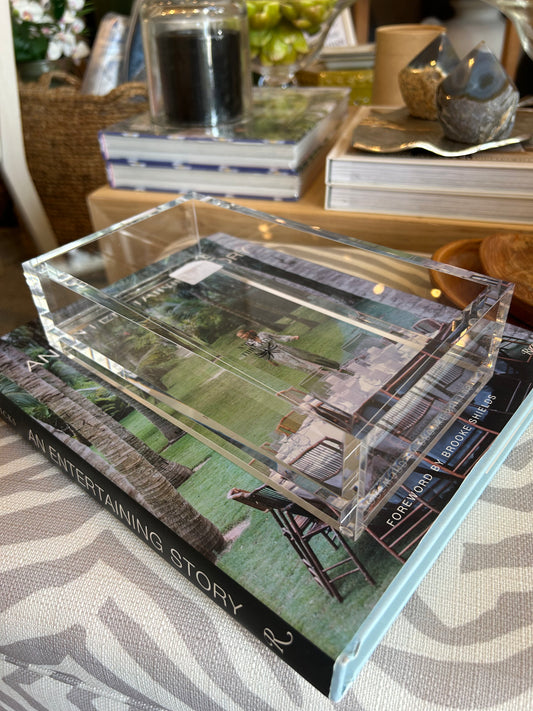 Acrylic Napkin Holder - Rectangular