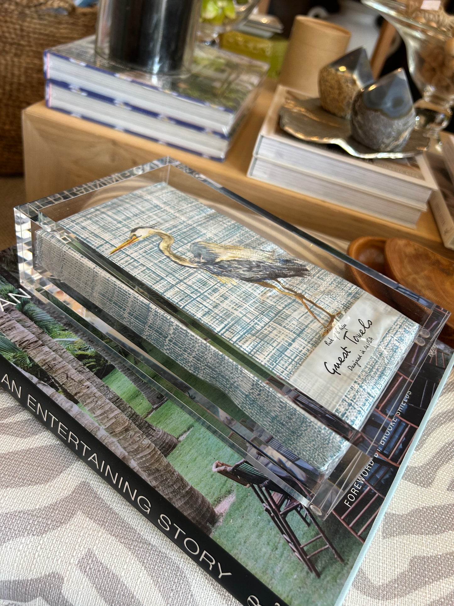 Acrylic Napkin Holder - Rectangular