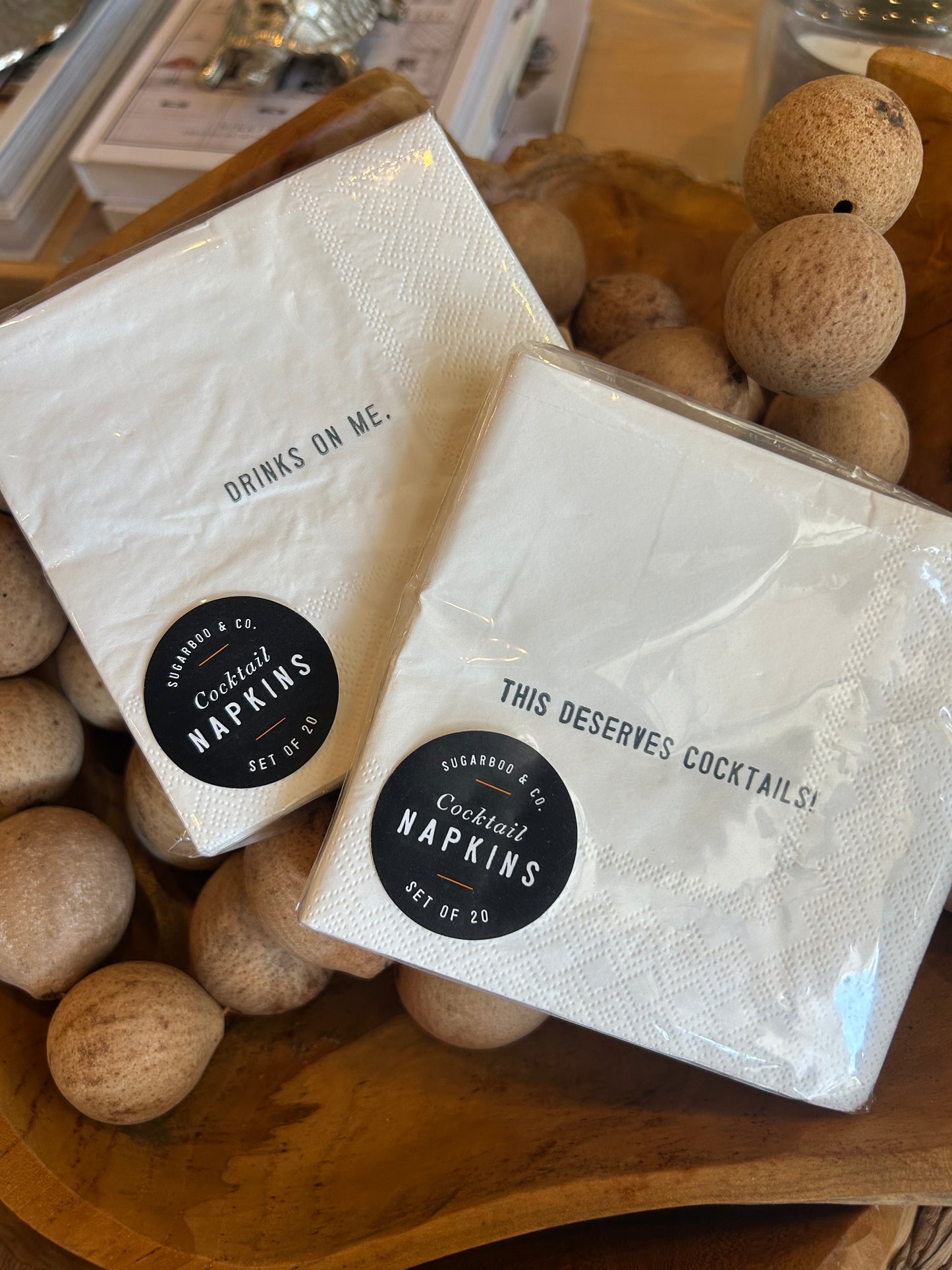 Kitschy Cocktail Napkins