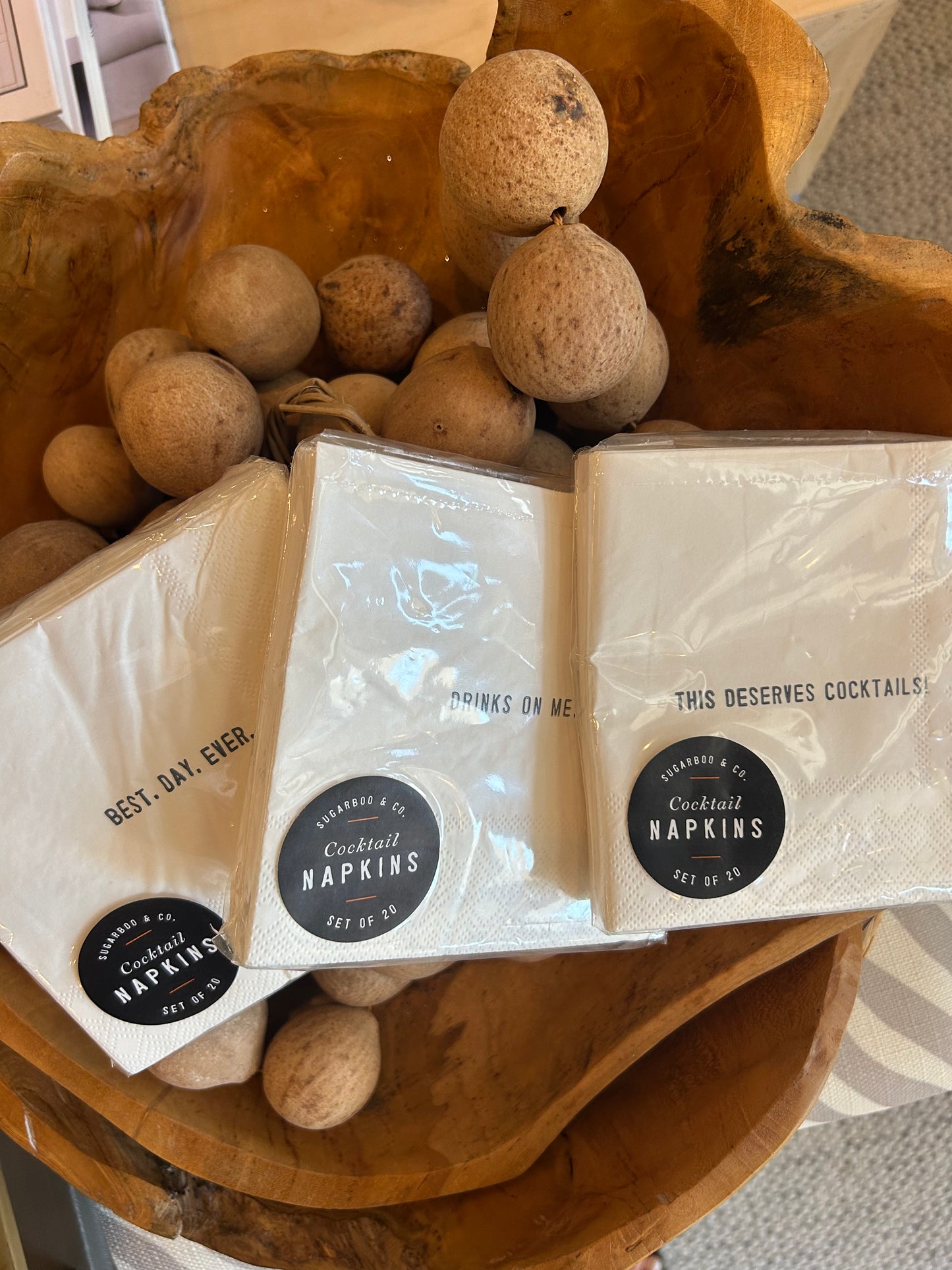 Kitschy Cocktail Napkins