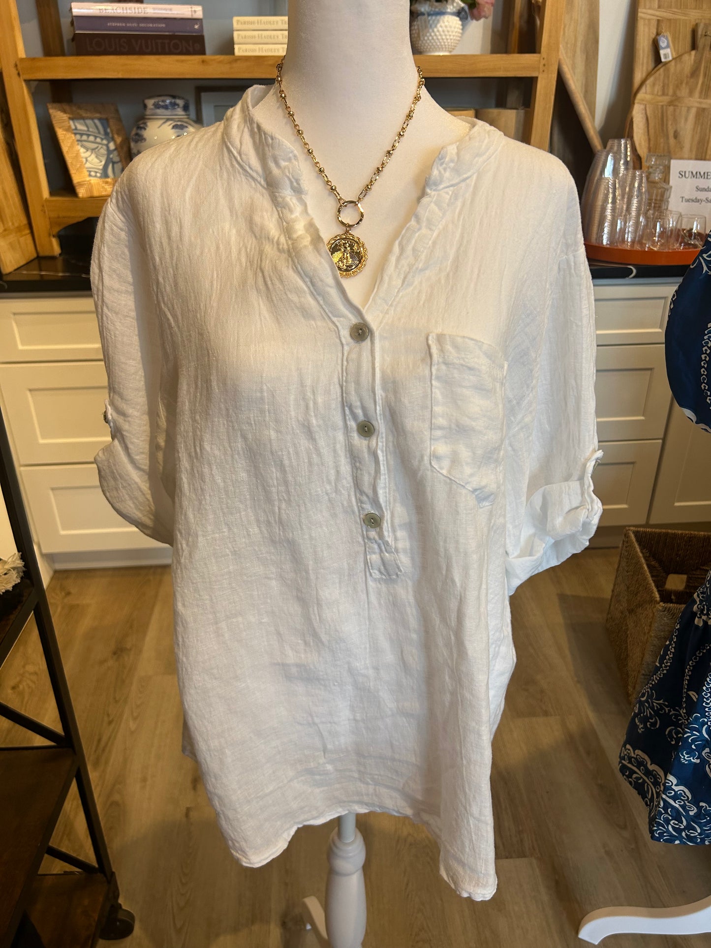 Linen Blouse