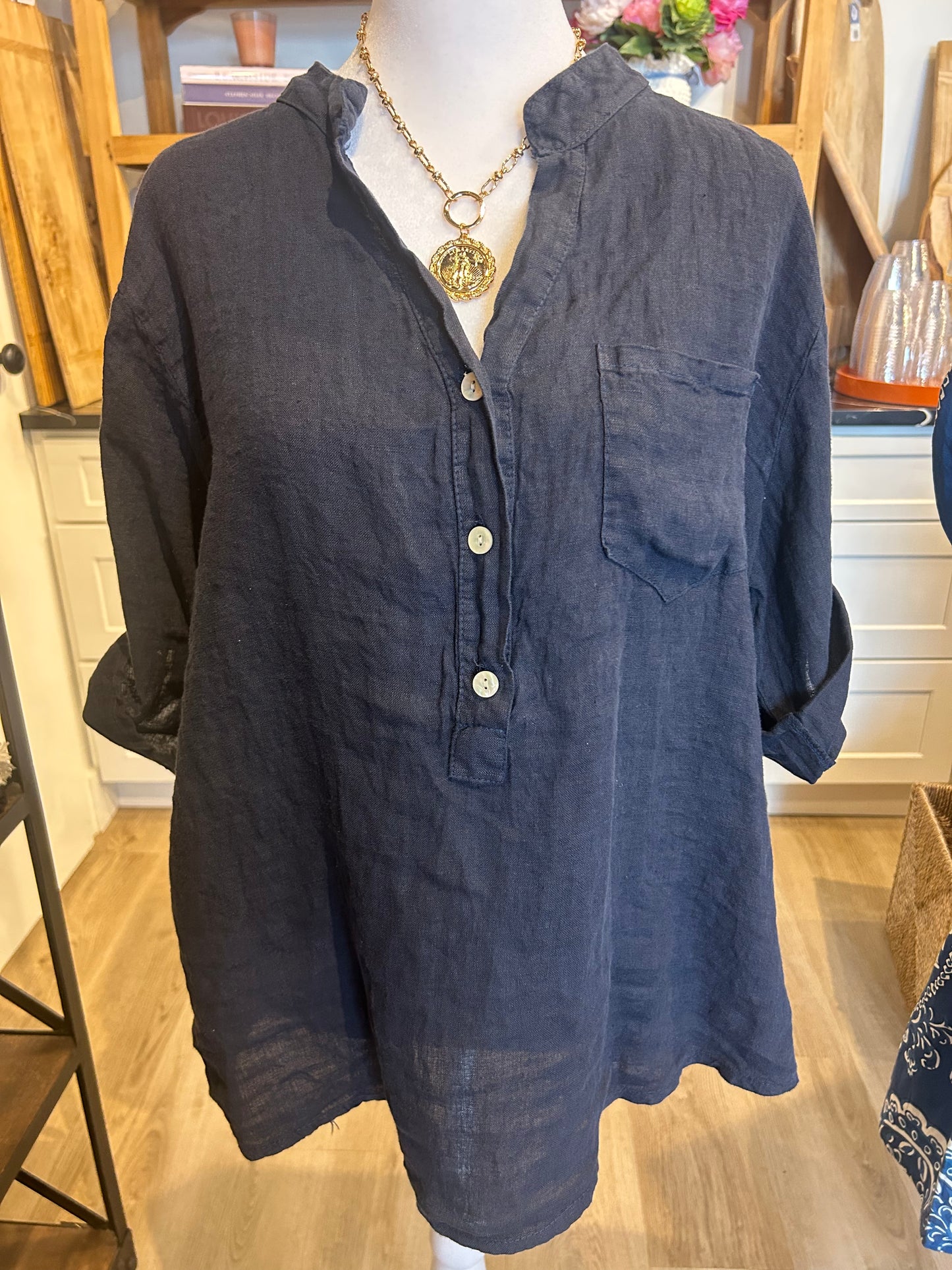 Linen Blouse