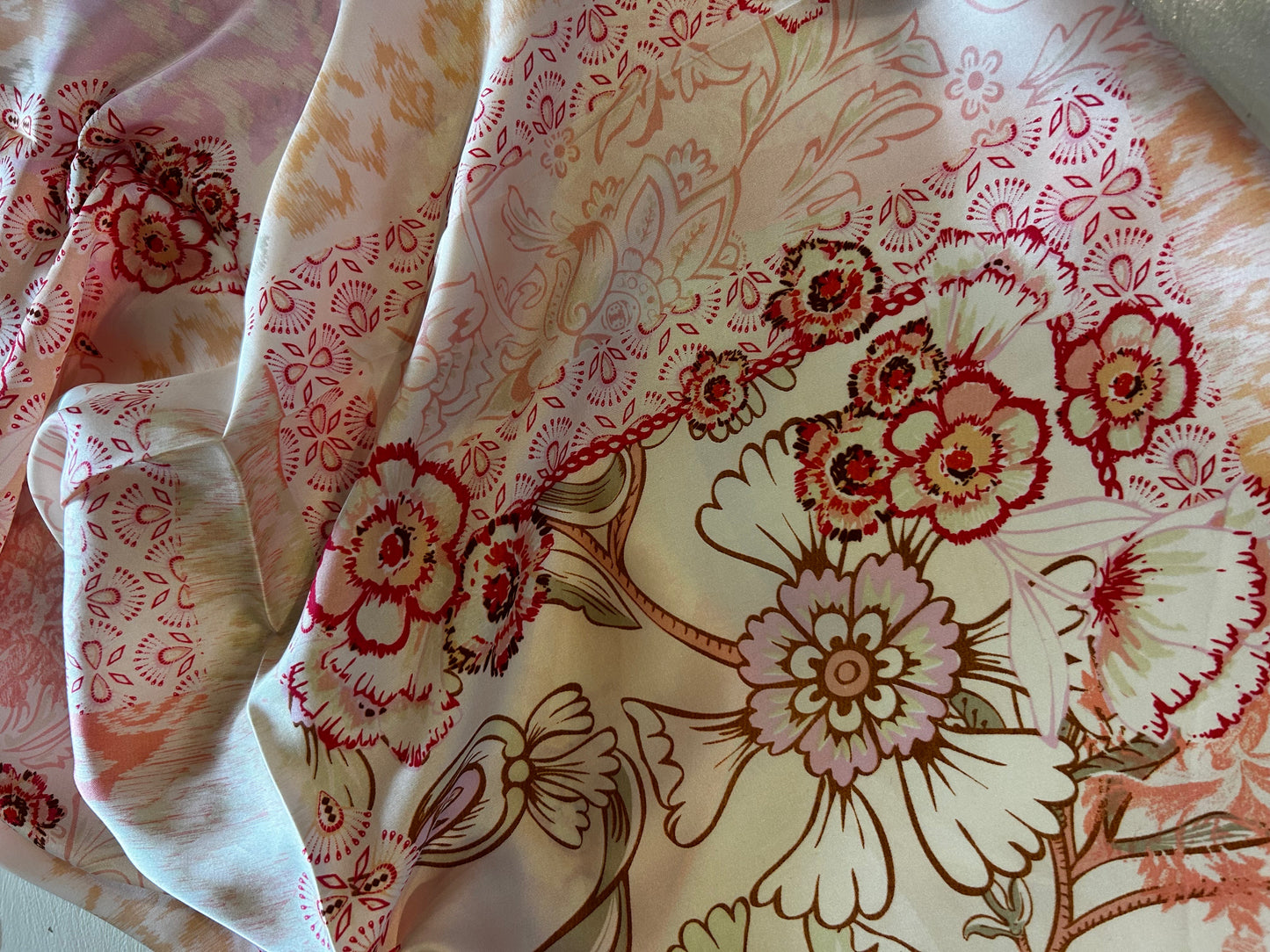 Colorful Silk Scarves