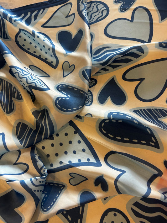 Colorful Silk Scarves