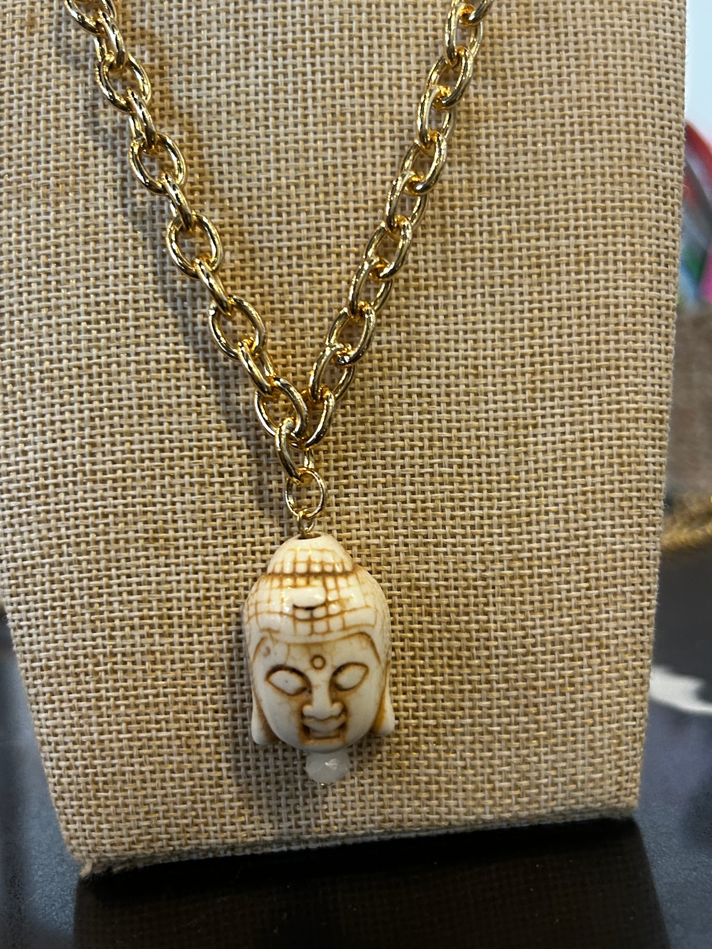 Gold Buddha Necklace