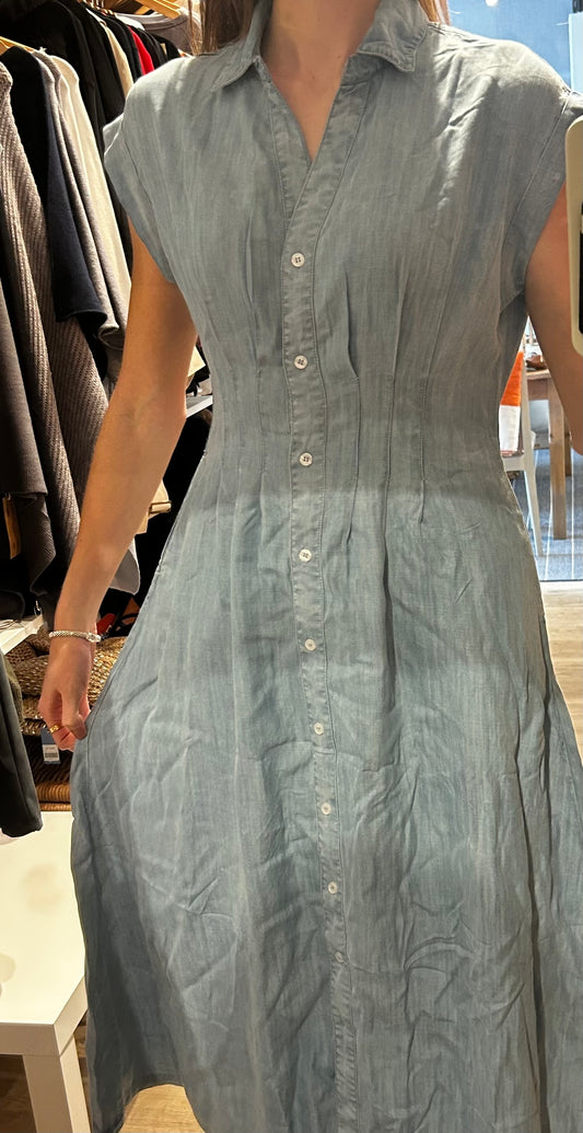 Denim Maxi Dress