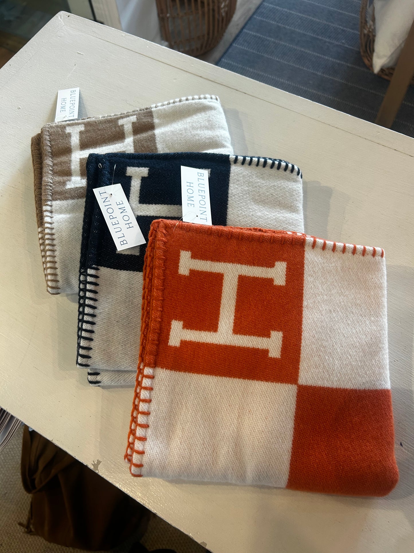 H Large Pillow Case